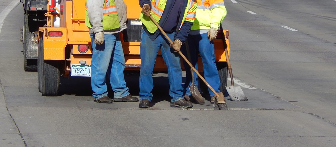 Pothole Patching with a Hot Box